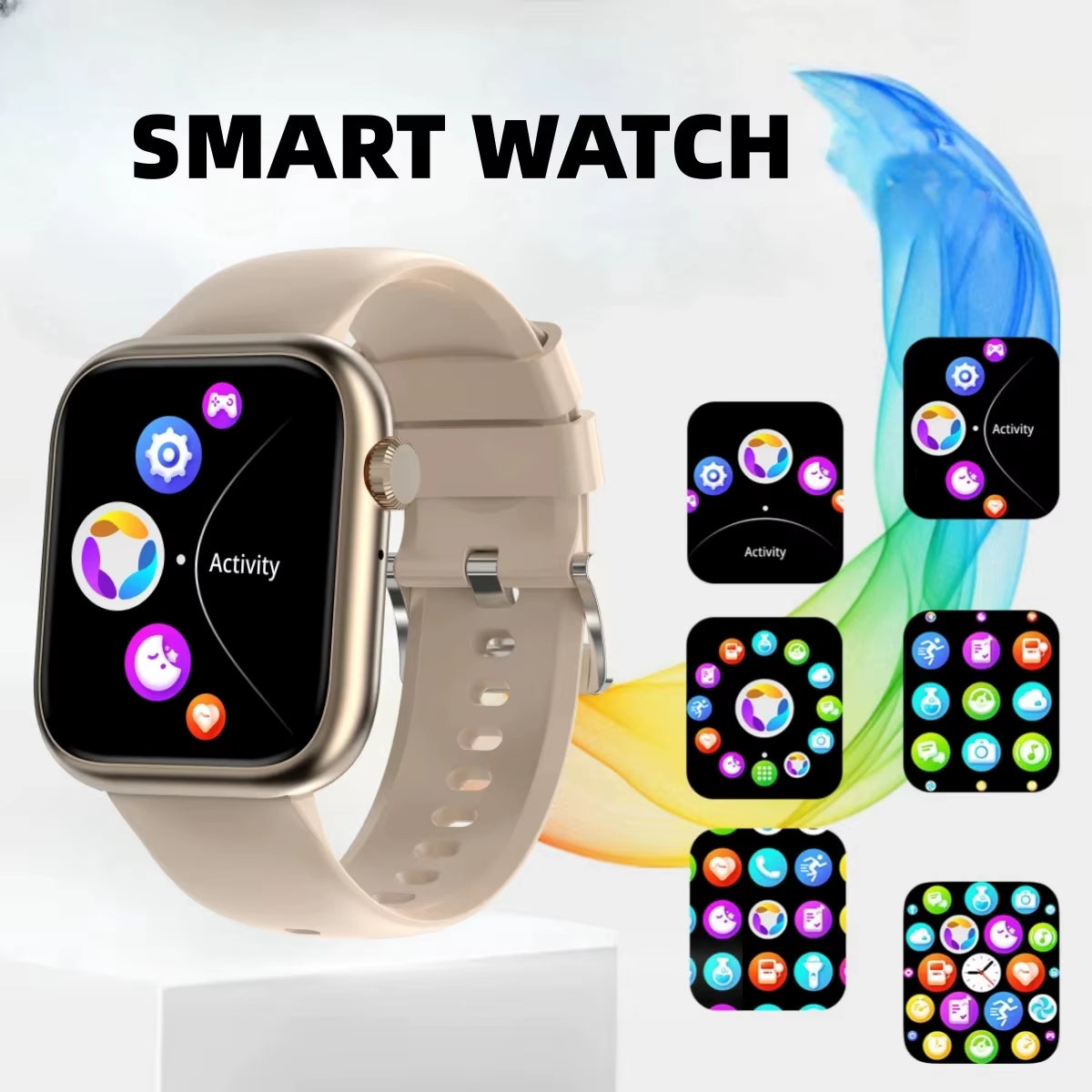 For Xiaomi Redmi Note 14 Pro Note3R Smart Watch Bluetooth Talk, Heart Rate and Blood Pressure Monitoring, Health Step Exercise